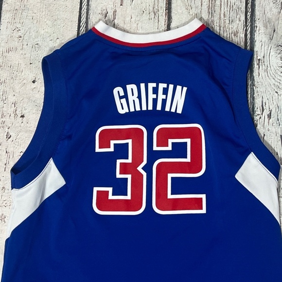 Blake Griffin Los Angeles Clippers Adidas NBA Basketball Sprots Jersey Boys - Picture 3 of 6